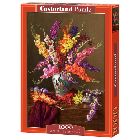 PUZZLE CASTOR 1000 el. Gladioli in  Chinese Vase